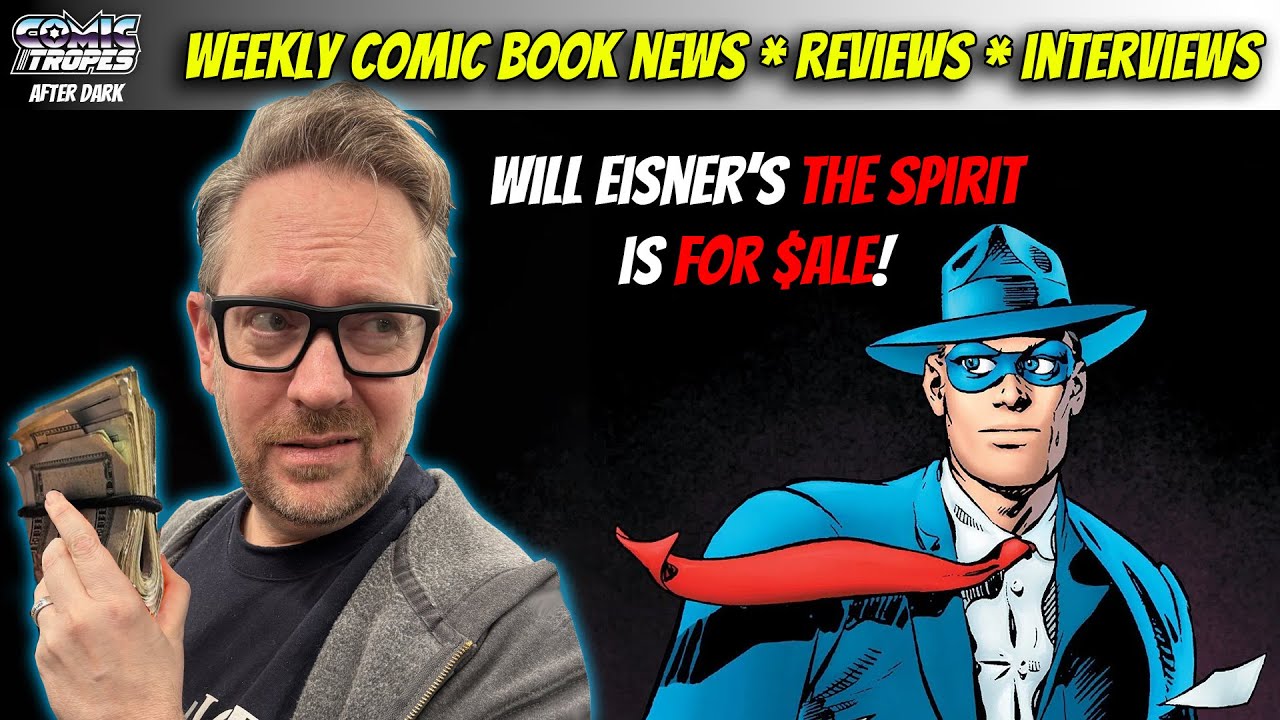 Will Eisner's The Spirit is for Sale! Gaiman Chooses NOW to Talk? Comics News/Reviews!