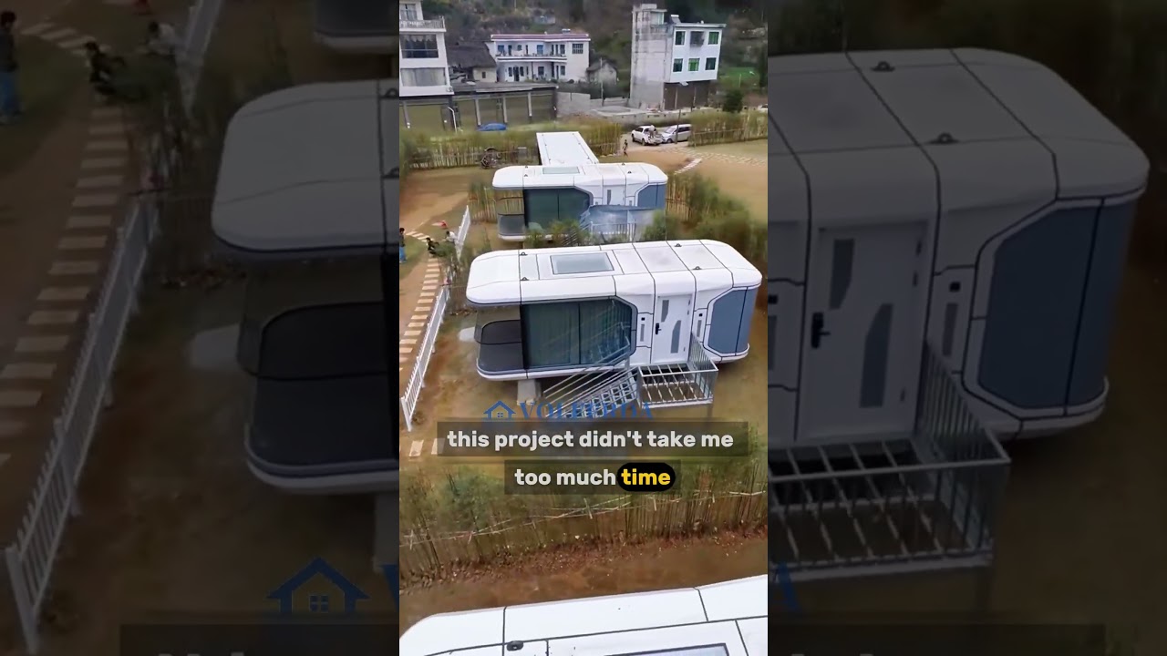 Volferda Capsule House can be used not only for B&B