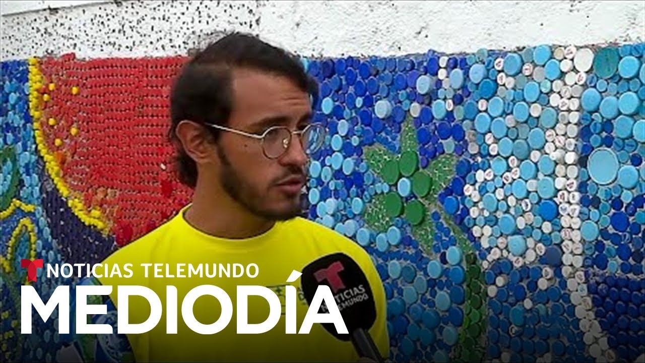 Artista quiere hacer el mural ecol&oacute;gico m&aacute;s grande del mundo | Noticias Telemundo