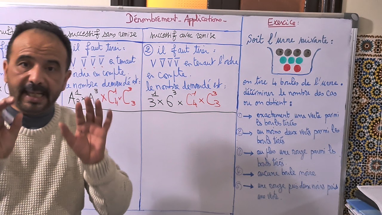 Exercice : denombrement