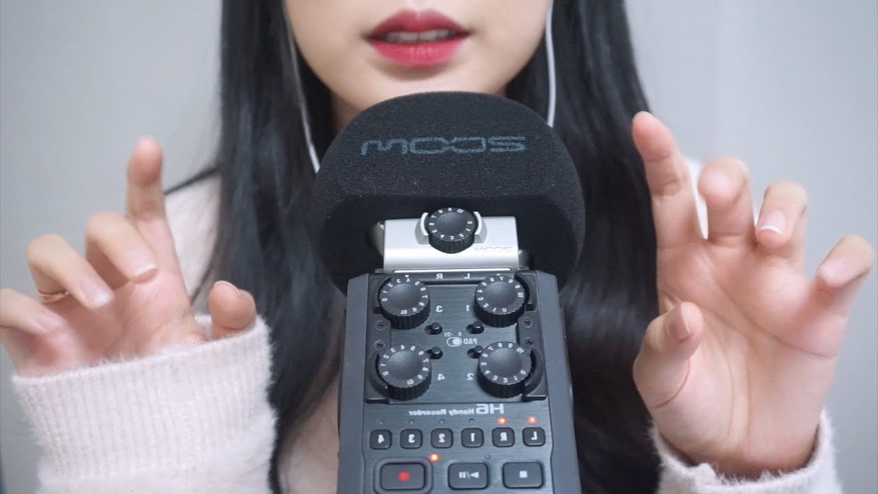 ASMR | 잠이 오는 7가지 단어를 반복해보아요 | 편안한 단어반복 | 간질/팅글/뽀득/옴뇸뇸/새근/잘자/자장 | korean trigger words