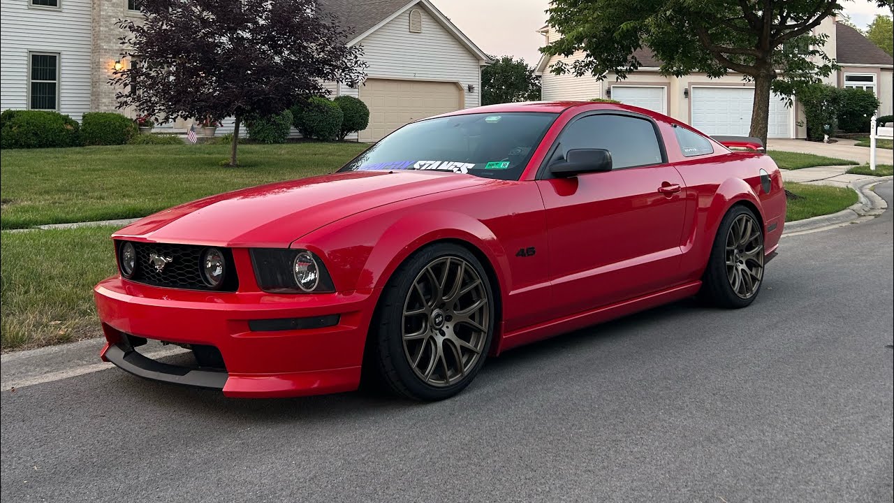 Полная схема сборки Mustang S197 3V