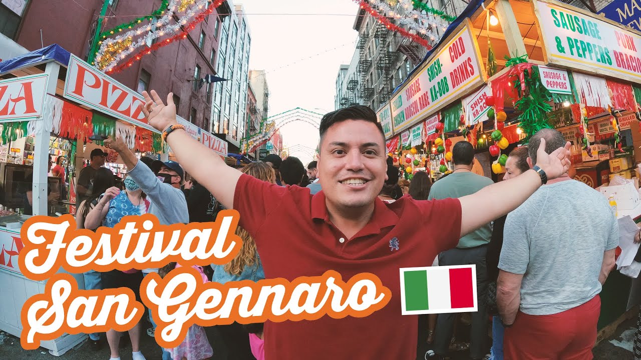 Festival de SAN GENNARO 2021 🇮🇹 Little Italy, New York