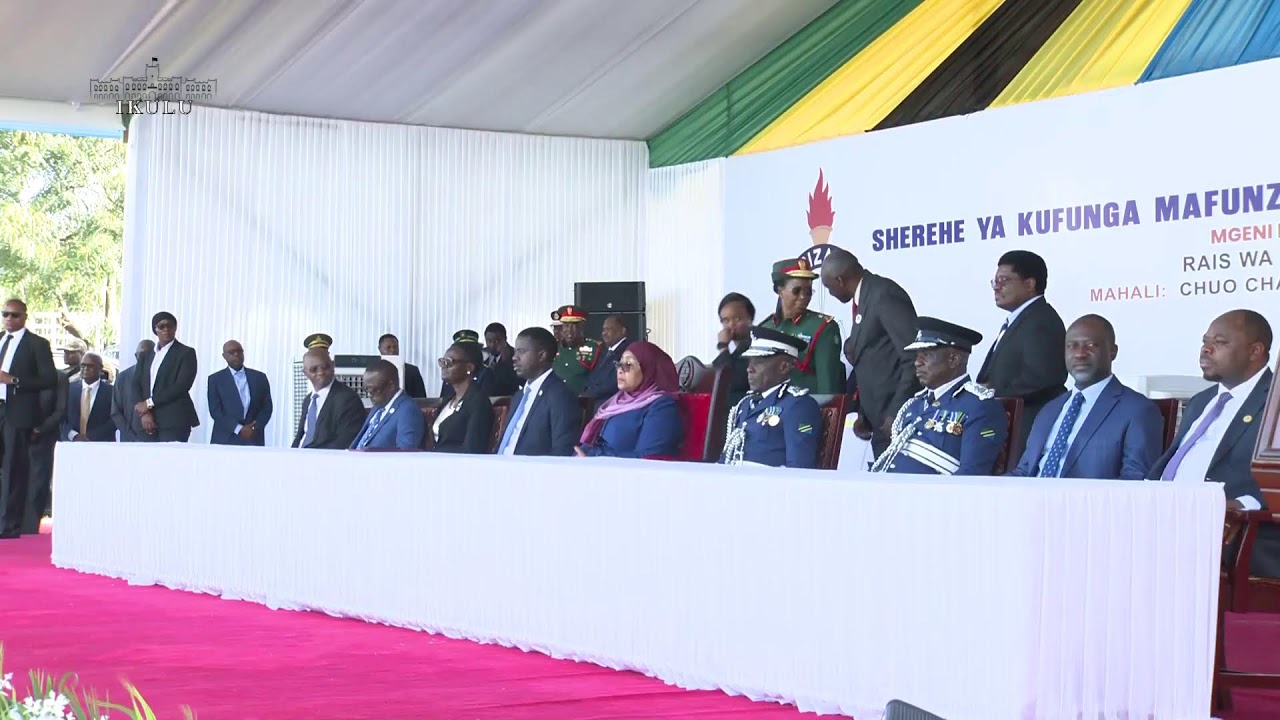 MHE. RAIS DKT. SAMIA AKISHIRIKI SHEREHE YA KUFUNGA KOZI YA MAAFISA NA WAKAGUZI WA JESHI LA POLISI