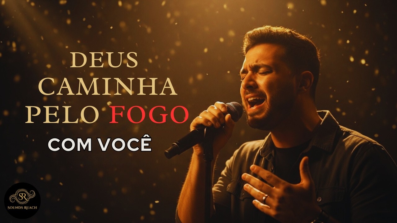 DEUS CAMINHA COM VOCÊ PELO FOGO | LOUVOR DE FÉ