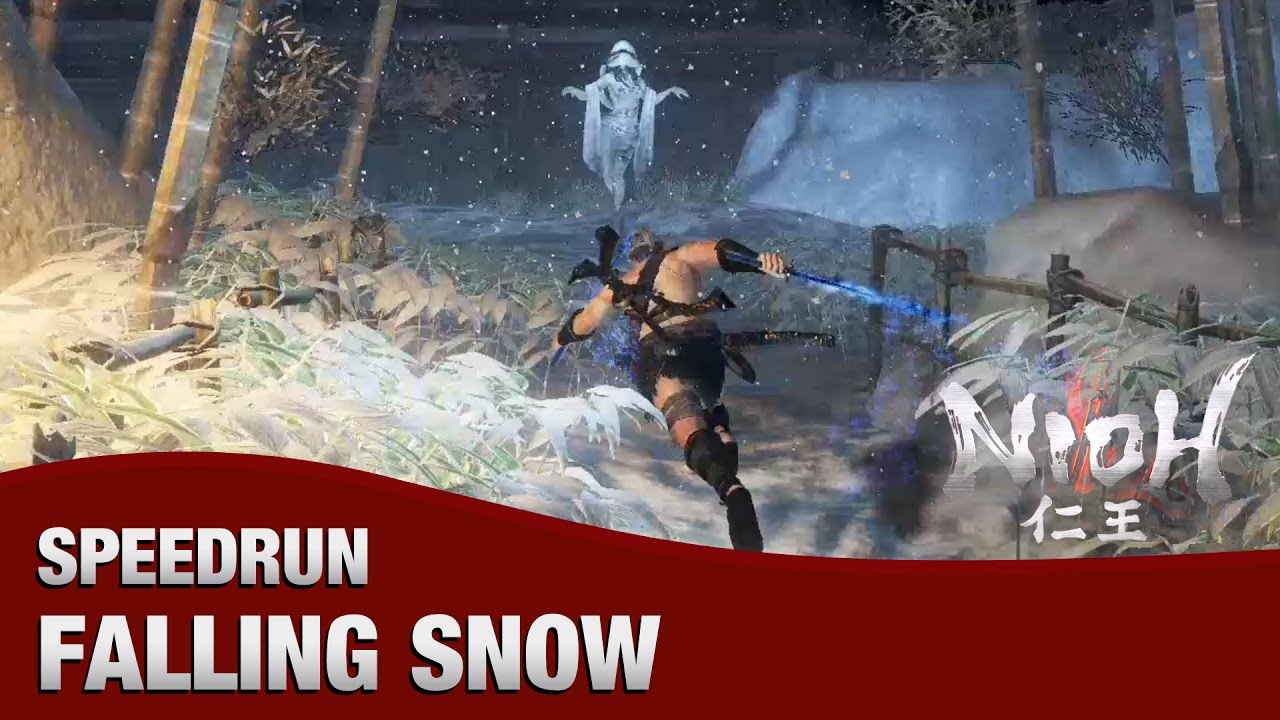 Nioh - Falling Snow NG+ Speedrun (2:08)