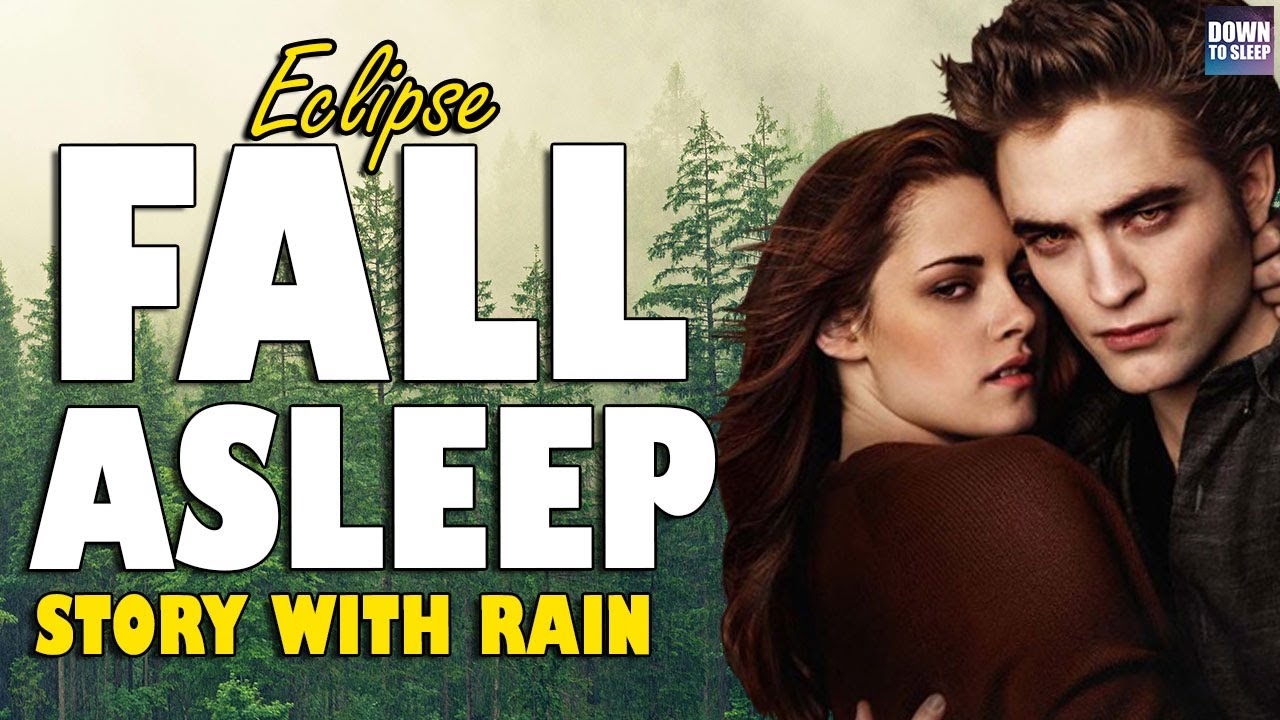 Twilight Eclipse to help you sleep - Soothing ASMR bedtime (with rain)