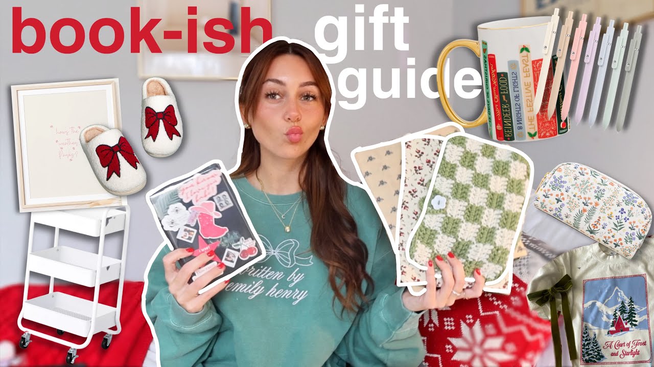book-ish gift guide! 🎁✨🎄 | bookmas day 6