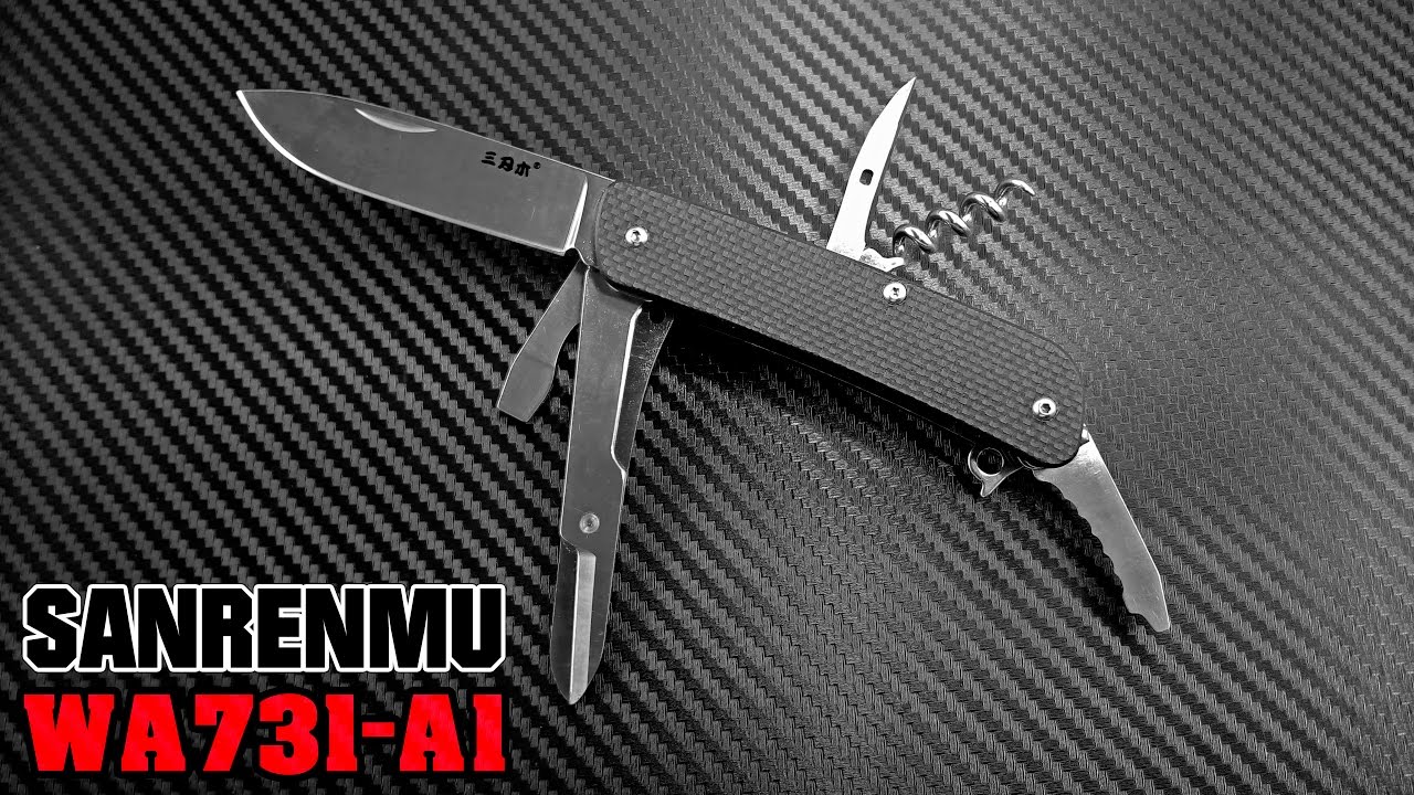 Убийца Victorinox - Sanrenmu WA731-A1. Boker, брат, ты ли это?!