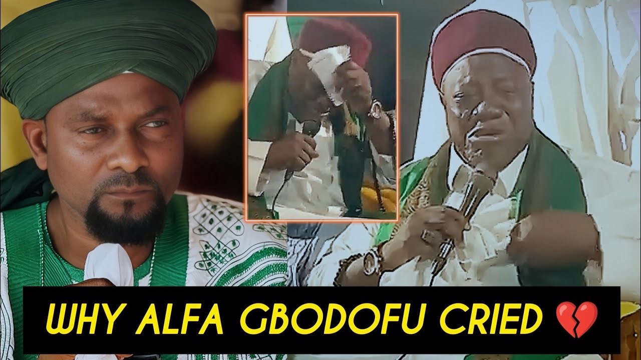 The Emotional Clarification 😢 Alfa Gbodofu Sun Ẹkun Lori Ija Laarin Won Ati Ile Salaty Pelu Naqeeb
