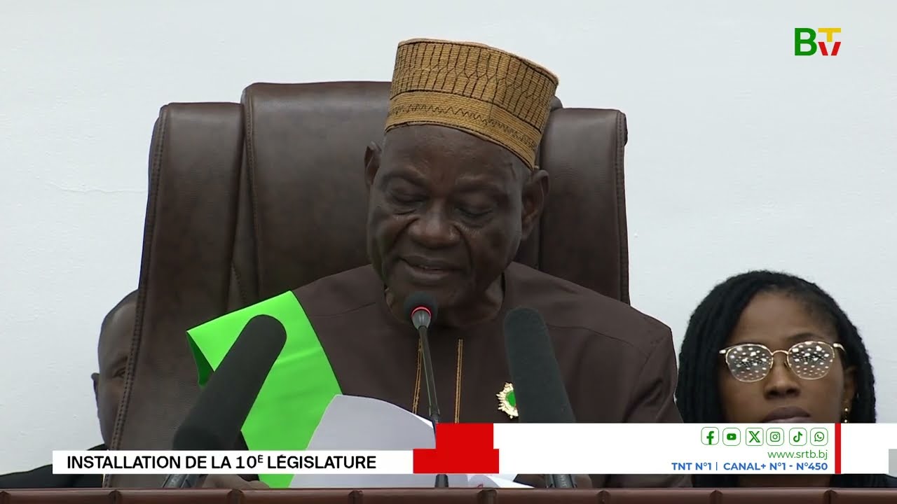 Assemblée nationale du #Bénin : entrée en fonction de la 10è législature