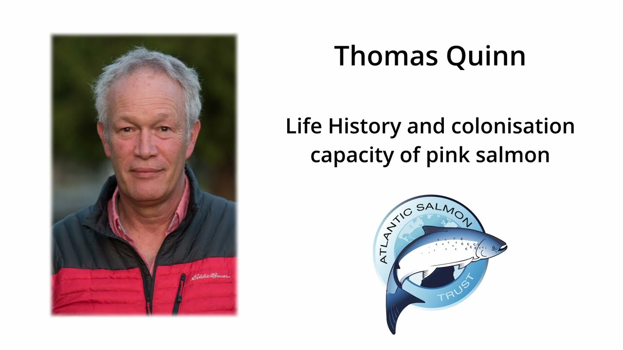 Thomas Quinn, University of Washington - Life History and Colonisation Capacity of Pink Salmon