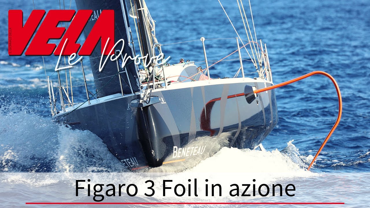 PROVATA I foil del Figaro 3 in azione