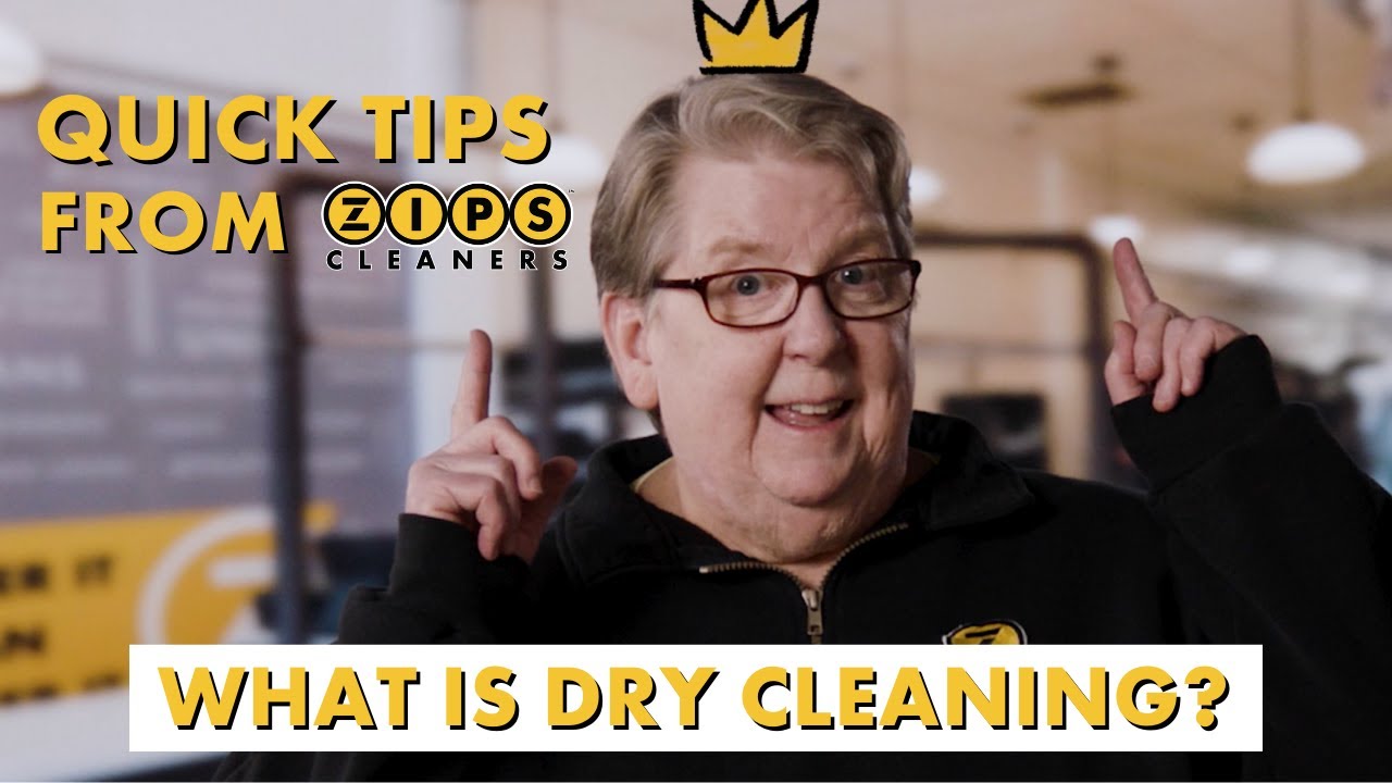 What is Dry Cleaning? | Quick Tips from ZIPS with the Clean Queen