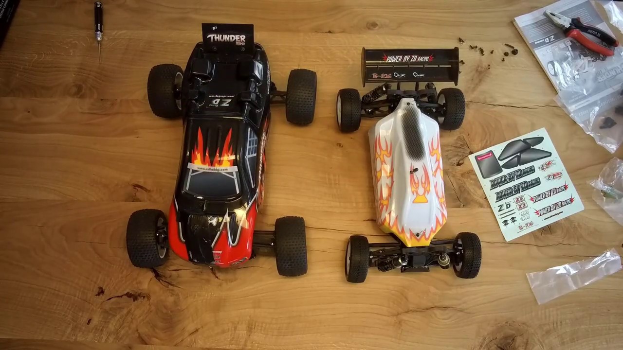 ZD Racing 9102 Thunder B-10E - składanie od podstaw