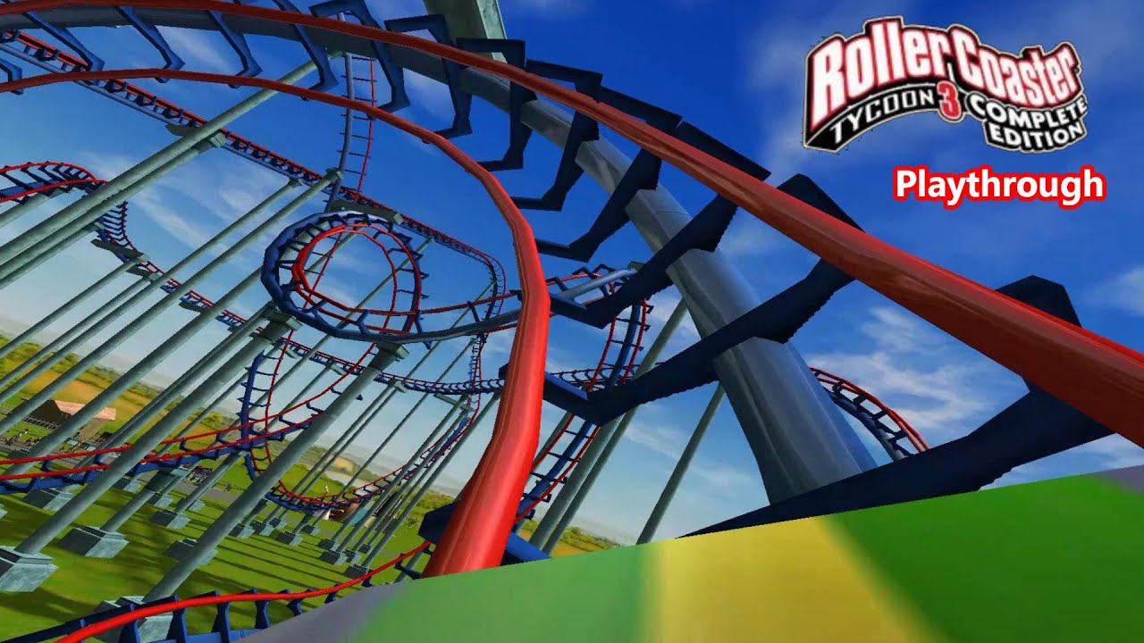 Roller Coaster Tycoon 3 Complete Edition. Playthrough.