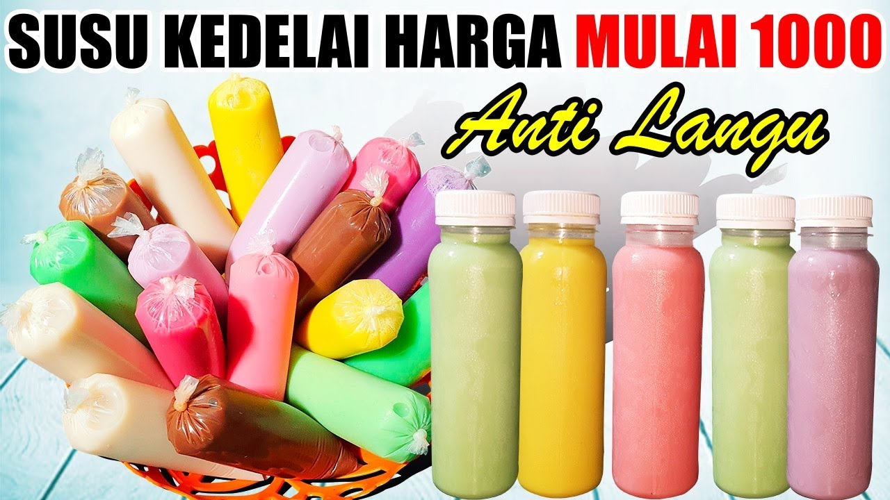 Susu Kedelai Anti Langu Jual Mulai Harga 1000