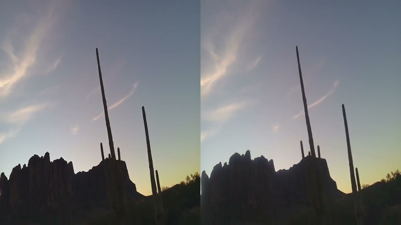Hiking Flatiron Arizona VR 3D Video