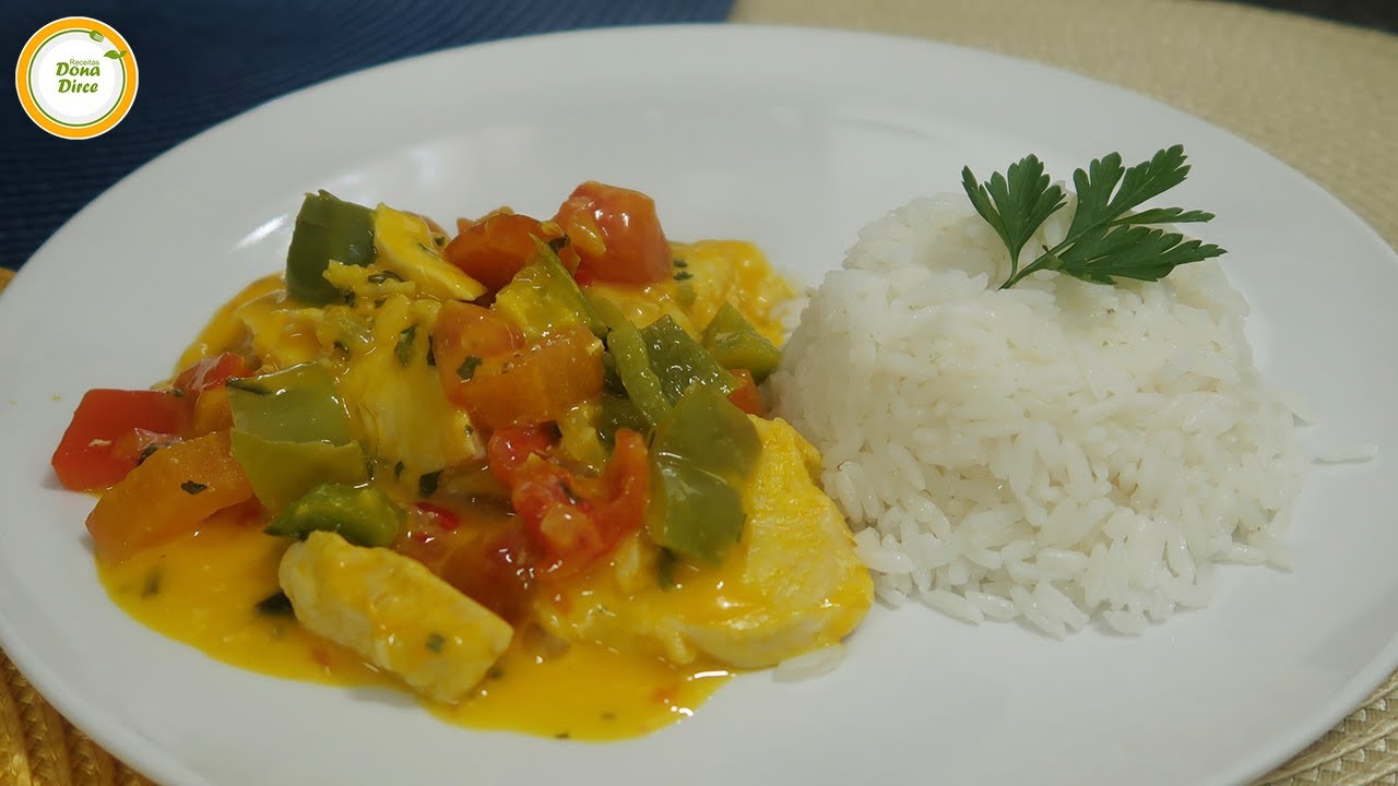 FRANGO À MODA BAHIANA | MOQUECA DE FRANGO | FRANGO AO DENDÊ | FRANGO CREMOSO | FRANGO E LEGUMES #747