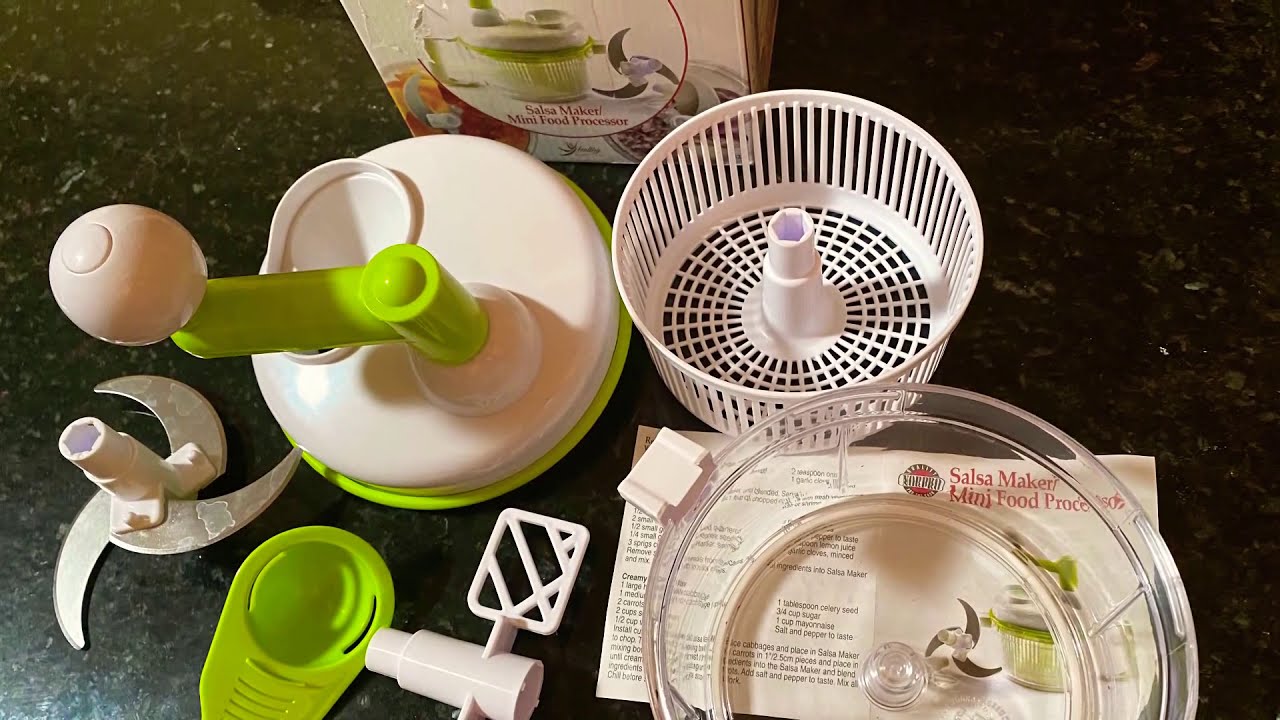 USA❤️Salsa Maker Mini Food Processor