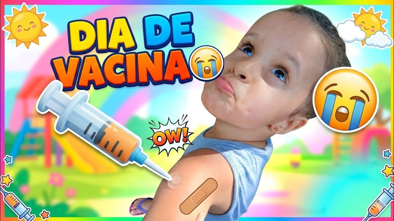 DIA DE VACINA 😭😱💉💉