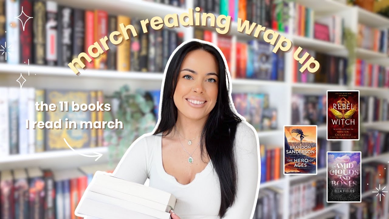 march reading wrap up 🌟 every book I read in March and what I rated them 🌷