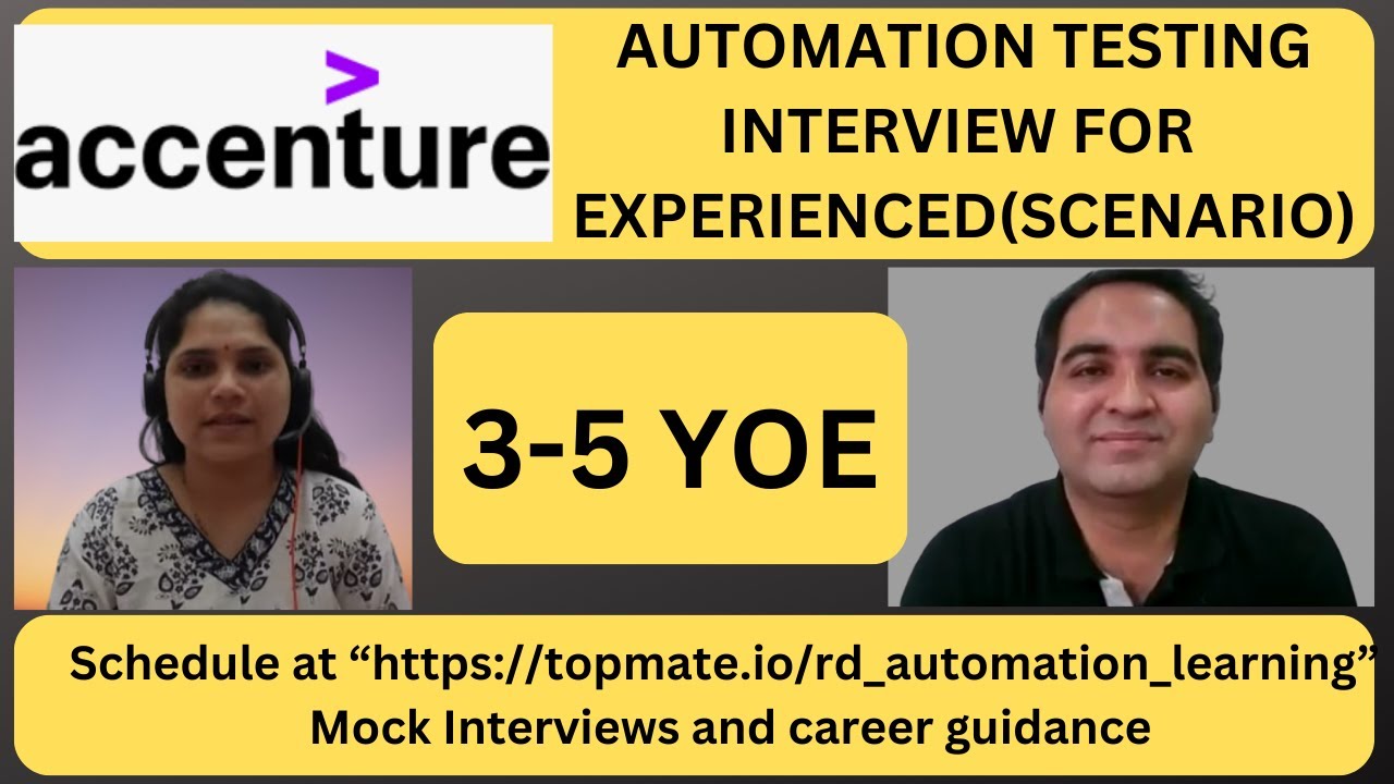 Automation Testing Interview Questions and Answers| Testing Questions | RD Automation Learning