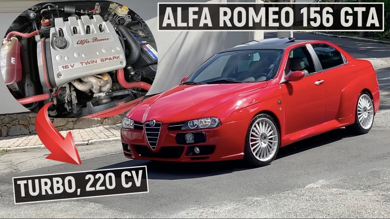 ALFA ROMEO 156 GTA: tributo traz body kit e motor turbo com 220 cv | Garagem Drops #111