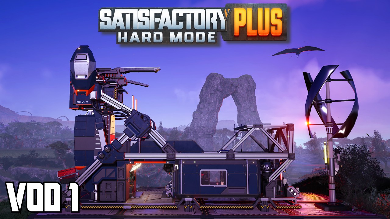 Is This The Hardest Possible Way to Play Satisfactory? | SF Plus Hard Mode