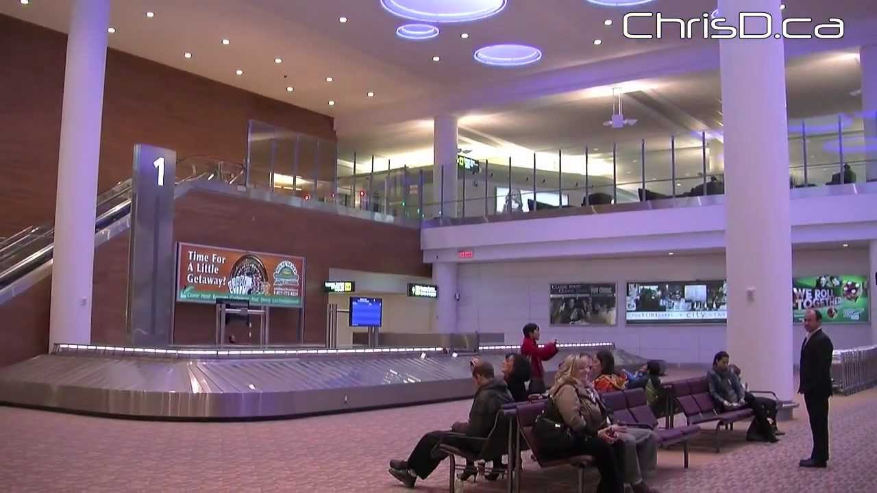 Winnipeg's New Airport Terminal Opens - October 30, 2011 - Winnipeg, Manitoba