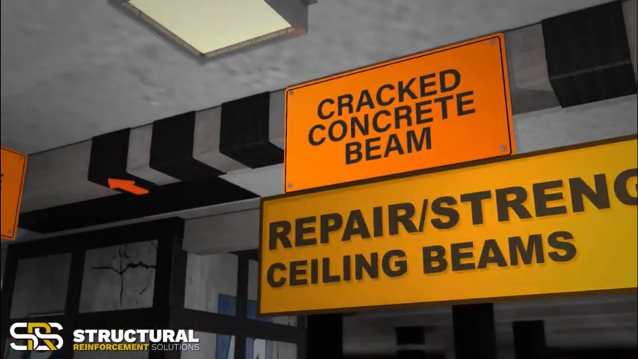 Structural Reinforcement of Concrete Beams, Columns and Walls using carbon fiber strengthening