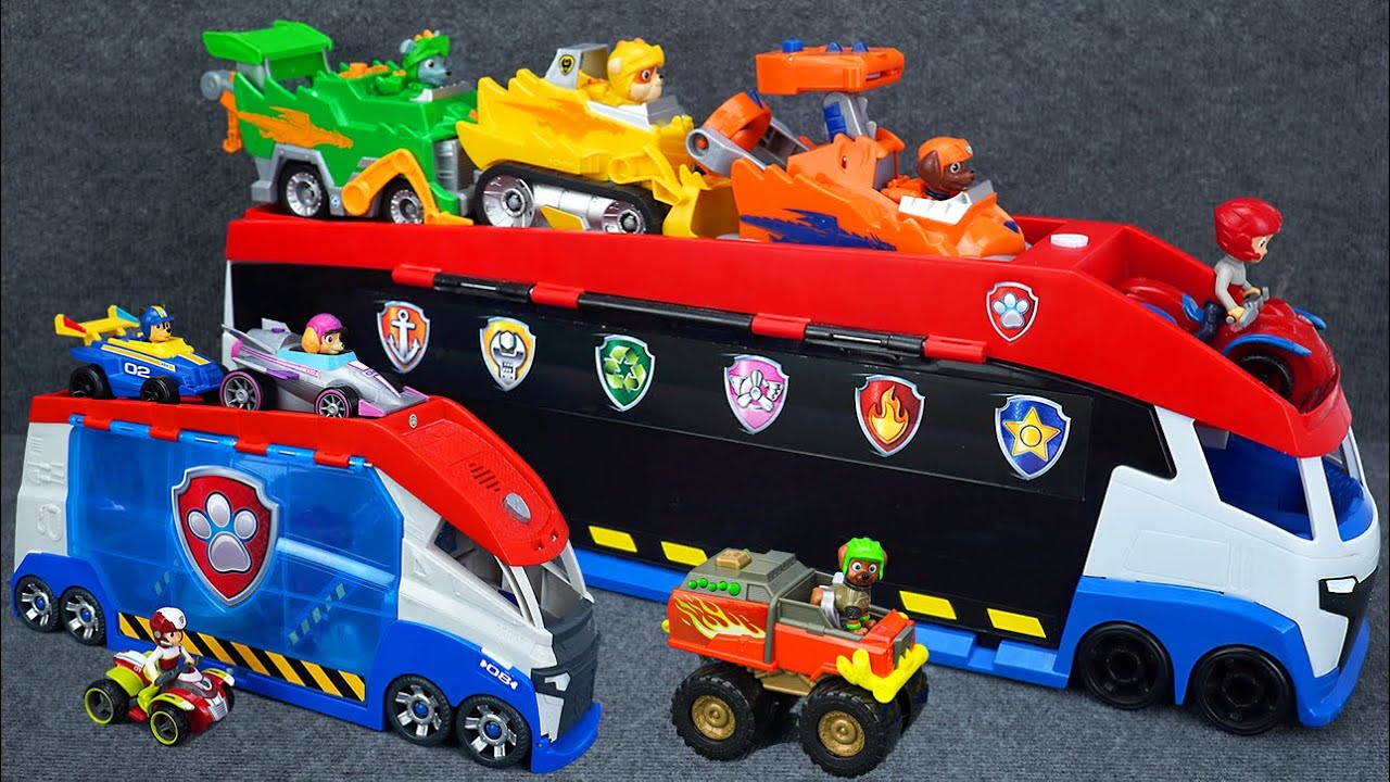 Paw Patrol toys unboxing ASMR | PAW Patrol Spin Master| Paw Patroller Launch & Rescue Truck