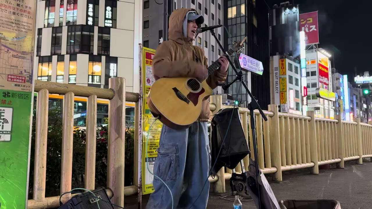 ryo 高田馬場路上ライブ 2026.1.12②