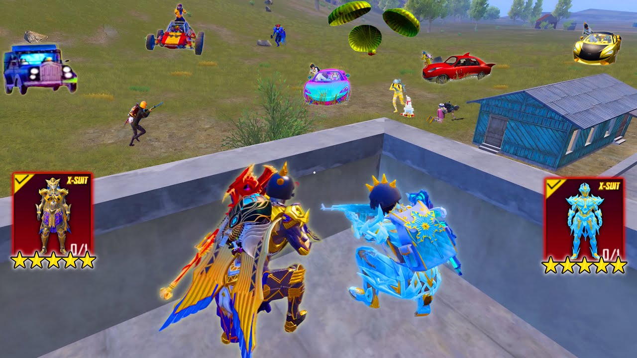 wow😈 NEW YEAR BEST DUO X-SUIT GAMEPLAY🔥Pharaoh + GLACIER SAMSUNG,A7,A8,J5,J6,J7,J2,J3,XS,A3,A4,A5,A6