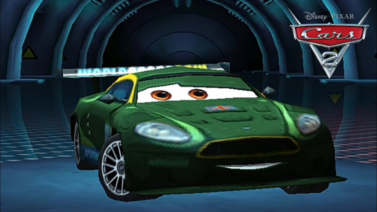 Cars 2: The Video Game - Nigel Gearsley - Gameplay (PSP)