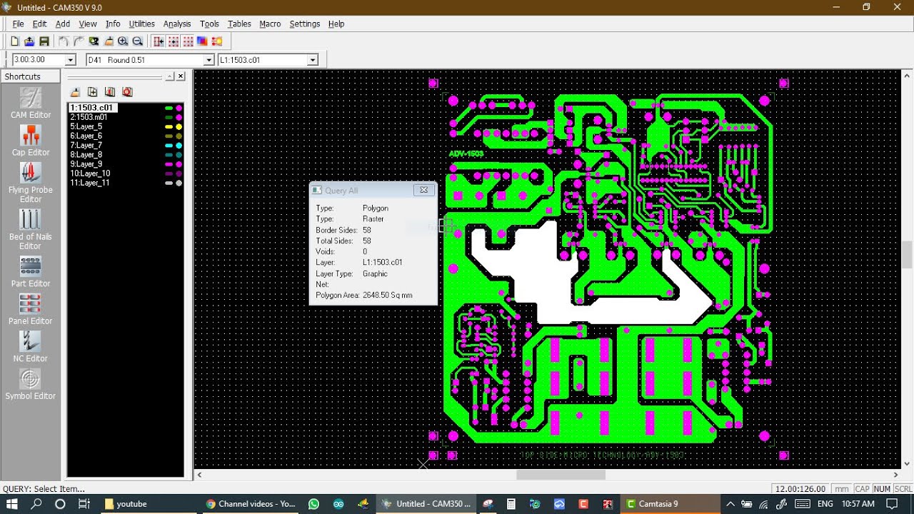 6 How to use commands(query/measure/find/report/status) in cam350 software