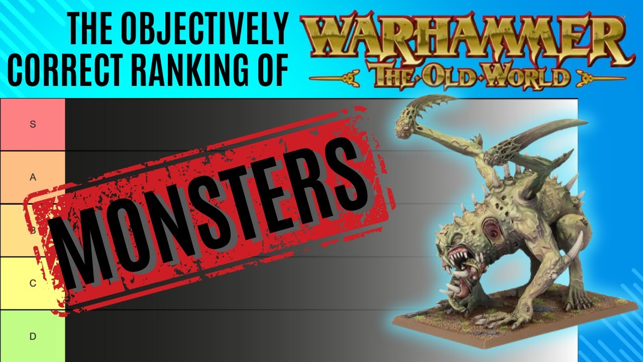🔴 Ranking the BEST and WORST Monsters in the Old World with @TheImperishableTOW 🔴
