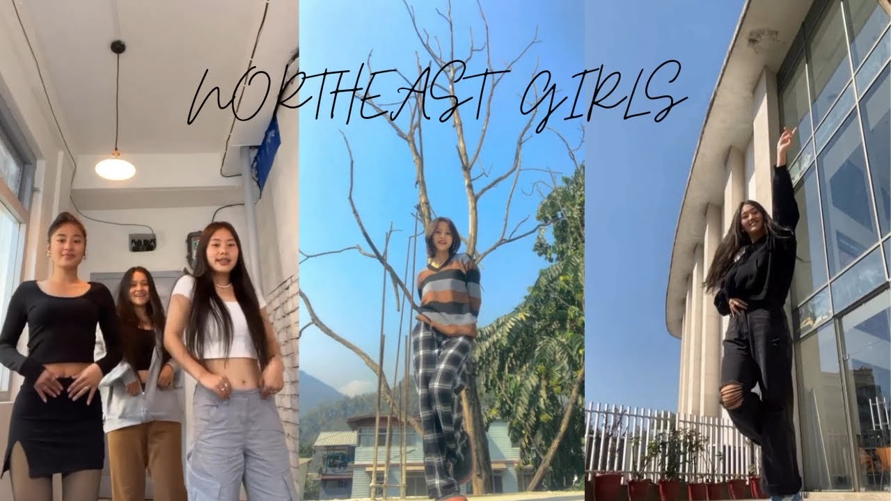 New Instagram reels//northeast indian cute girls/reels videos compilation