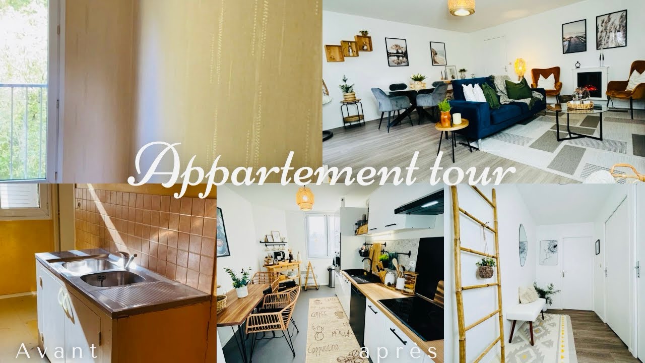 APPARTEMENT TOUR  | AVANT - APRÈS | HOME TOUR 2024#apartmenttour#hometour#home