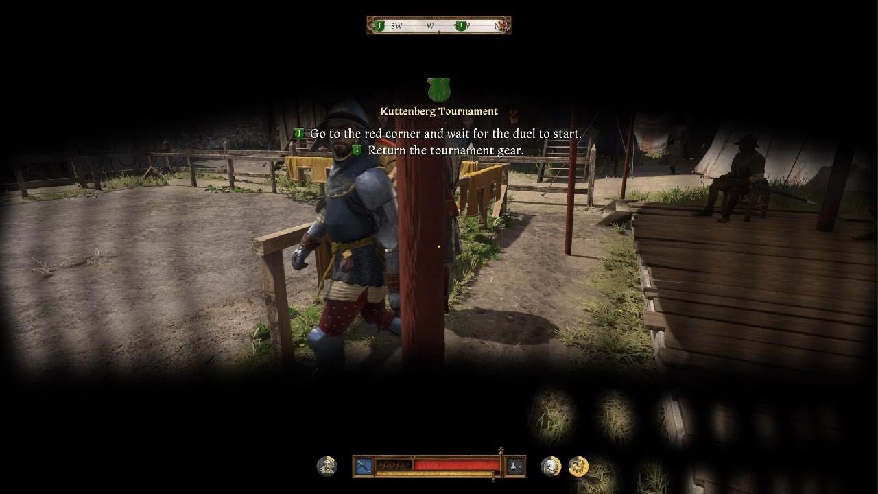 Kingdom Come Deliverance II Henry Wins against Knight With Only Left Hooks