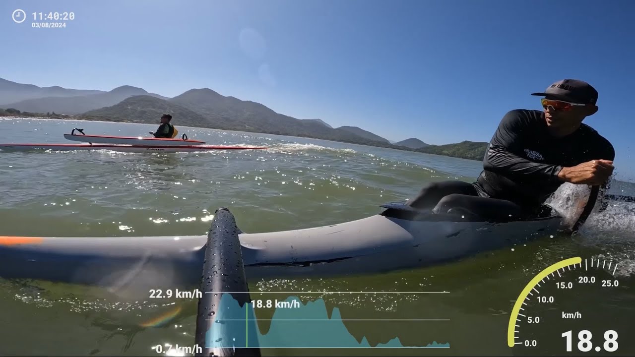 Surf de Canoa V1 e OC1 com Cesar Santos