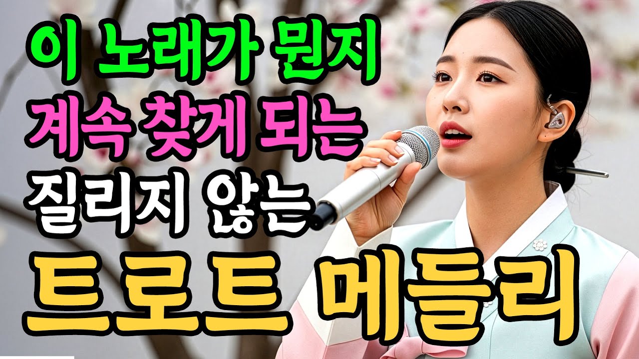 눈내리는 겨울이면 생각나는 감성 트로트 메들리