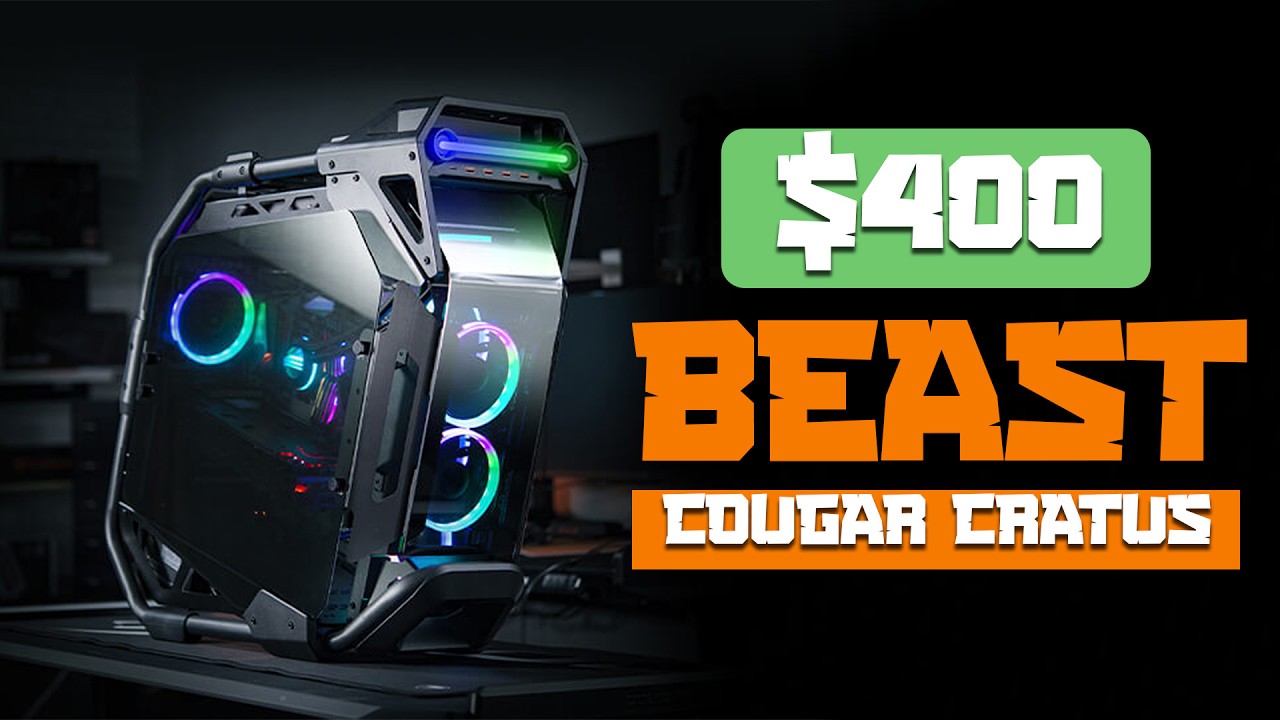 Cougar Cratus pc case FINALLY worth it? | Review & Unboxing 2024