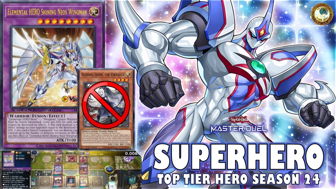 HERO DECK MASTER RANK 1 Destroy New Branded META 🔥 Neos Deck One Turn Kill [Yu-Gi-Oh! MASTER DUEL]
