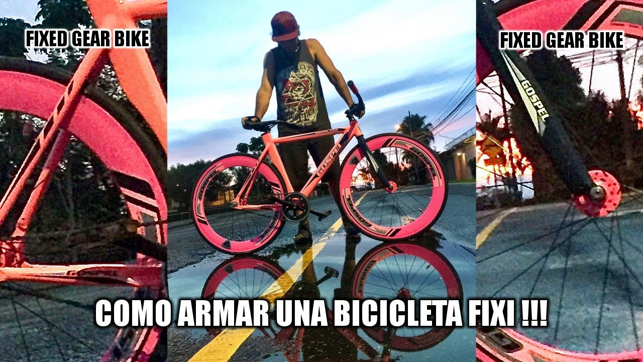 COMO ARMAR UNA BICICLETA FIXIE ! - TINTASANGRE