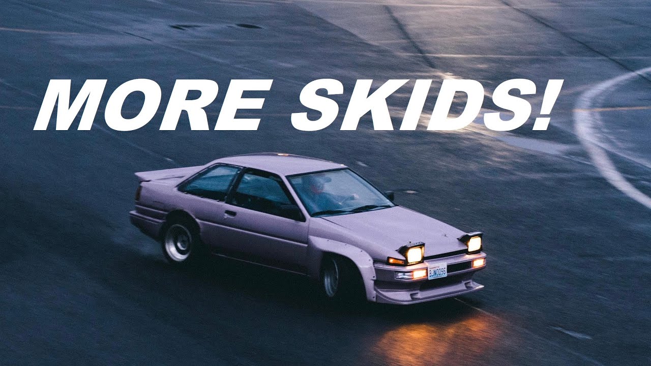 BEAMS Swapped AE86 Drifting