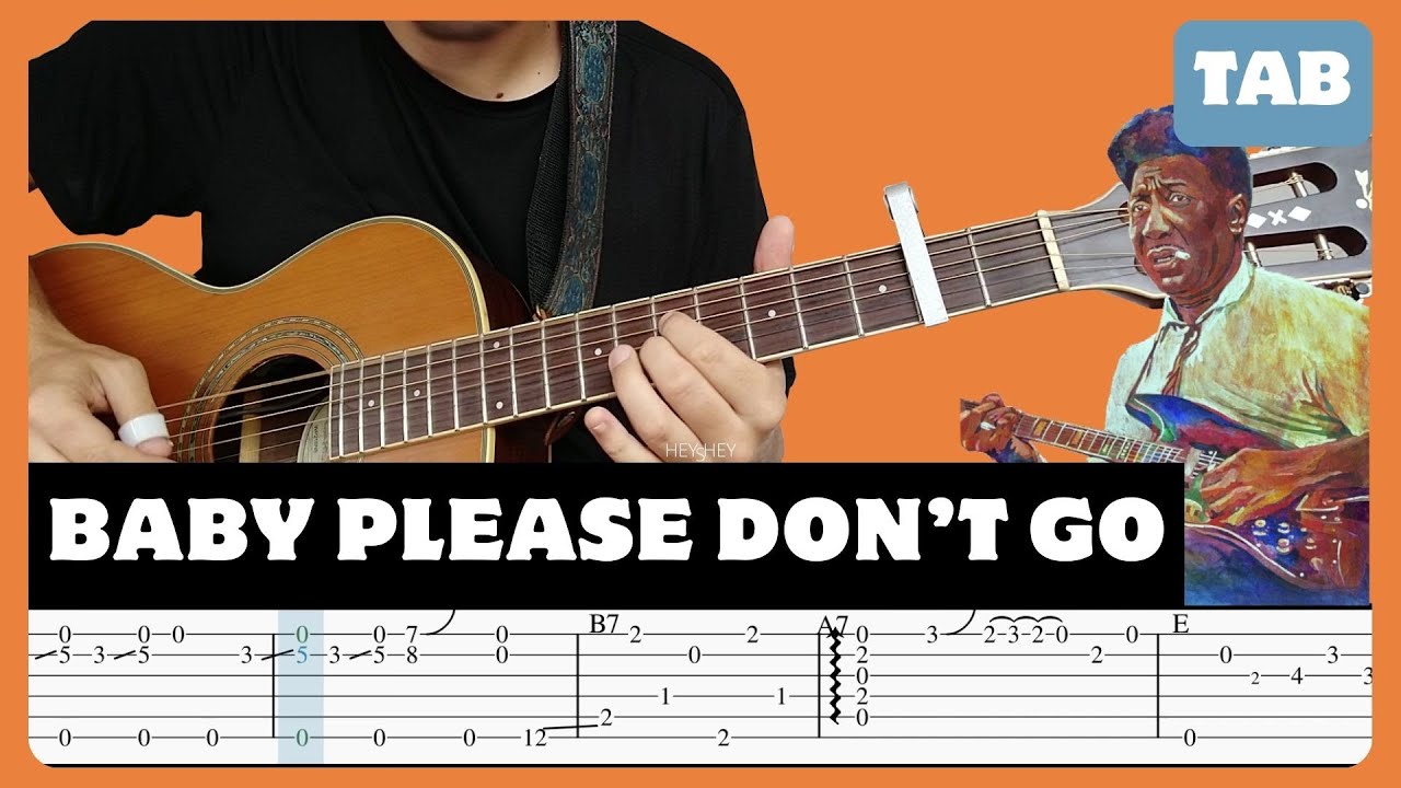 Muddy Waters - Baby Please Don't Go - Guitar Tab | Lesson | Cover | Tutorial