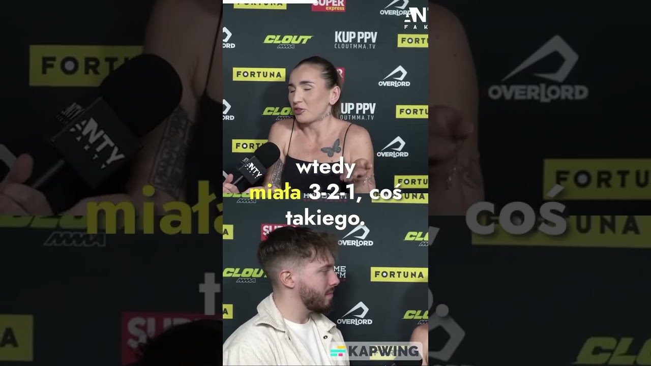 Linkiewicz - O WALCE Z LEXY #shorts #cloutmma #wywiad