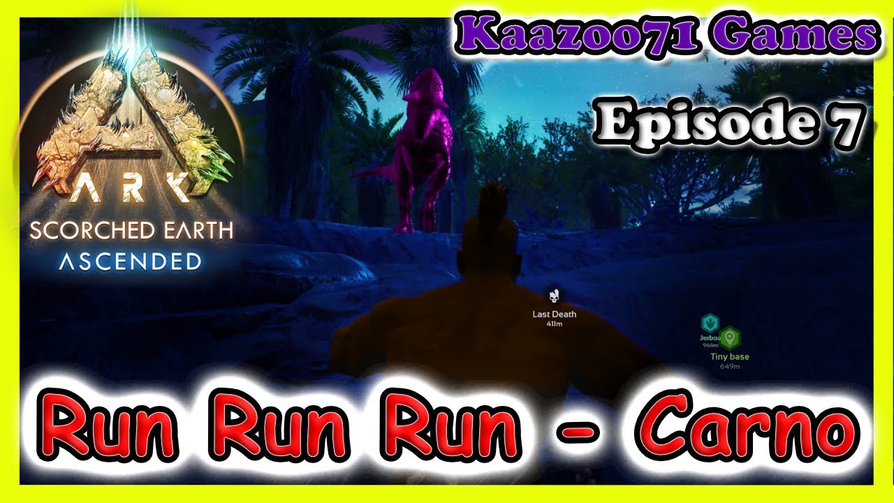 Run Run Run Scorched Earth Ark Survival Ascended 💥 EP 7
