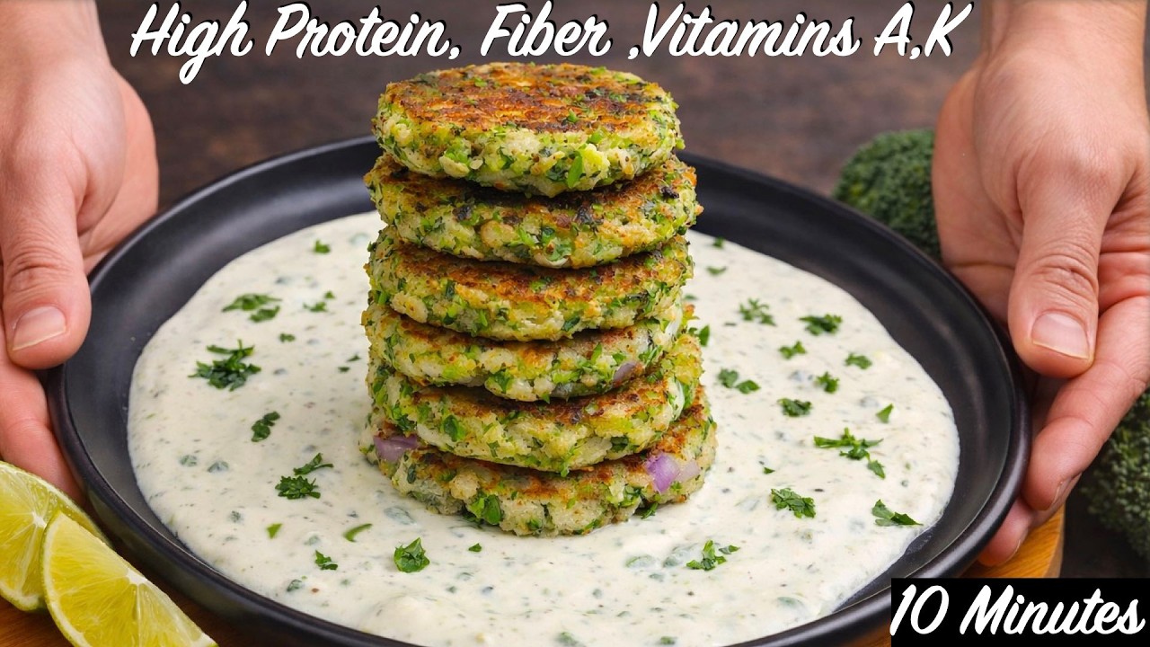 High Protein Broccoli Recipe for Breakfast | Kids healthy Lunch Box Recipe | Easy Breakfast Ideas